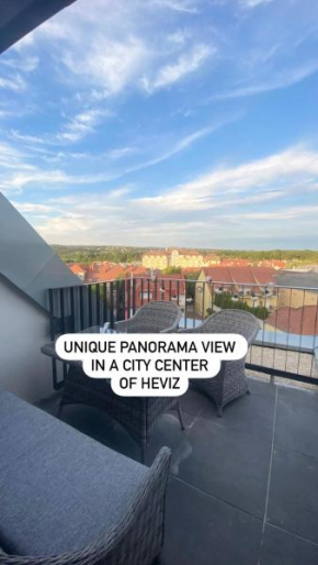 Panorama view apartment in city center